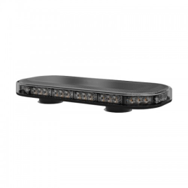 LED Autolamps MLB380R65ATM-MM Mini R65 LED Lightbar Magnetic Tinted Lens PN: MLB380R65ATM-MM